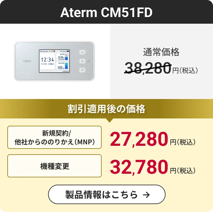 Aterm CM51FD