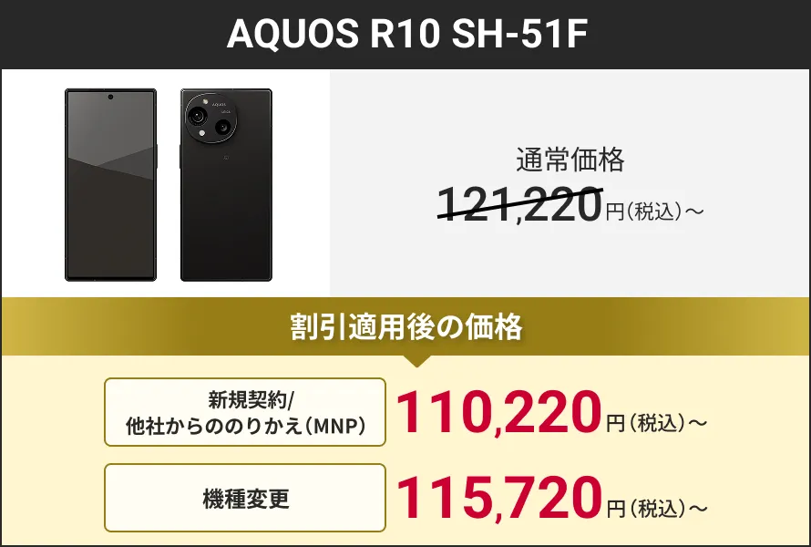 AQUOS R10 SH-51F