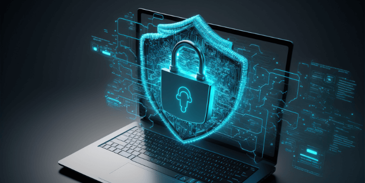 セキュリティソフトで保護されるPC