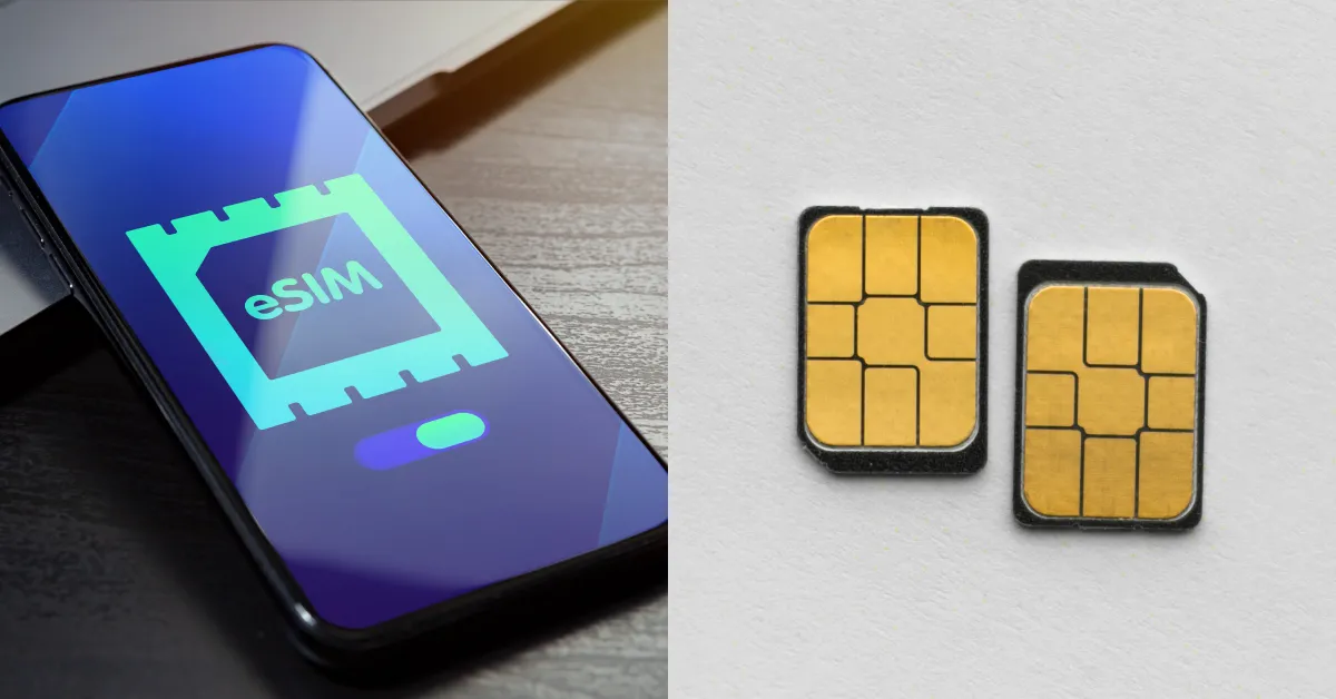 eSIMとSIMカード