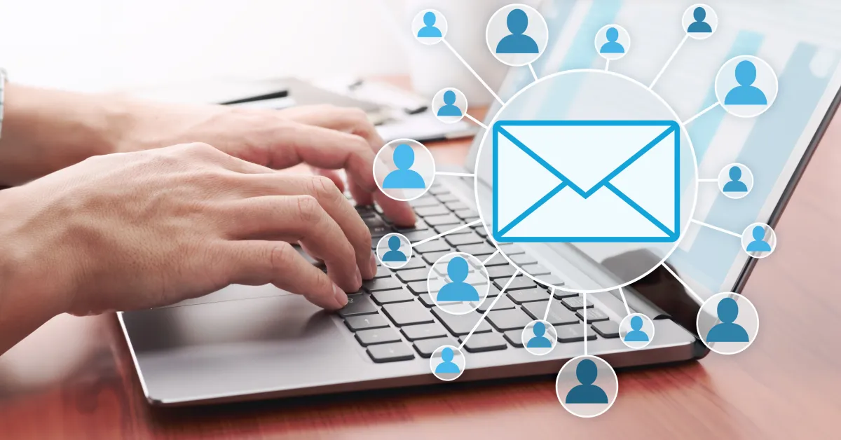 メールを一斉送信