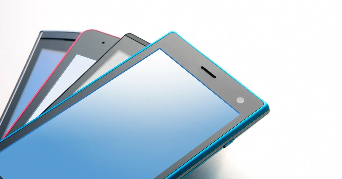 複数のスマホの画像