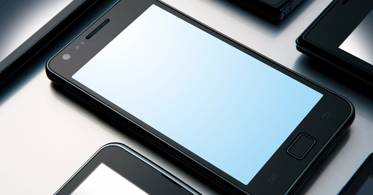 複数のスマホの画像