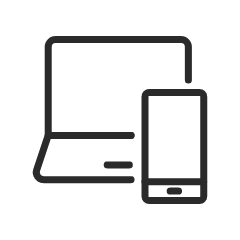 PC、スマホアプリで場所を問わず業務報告登録　イメージ