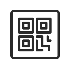 オンライン名刺のQRコードやQRコードつきバーチャル背景をかんたん作成　イメージ