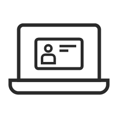 スマートフォンだけでなく、PCでのオンライン名刺交換にも対応　イメージ