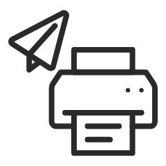受信したFAXをそのままメールで転送も可能　イメージ