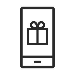 スマホサイトから簡単に会員特典が受けられます！　イメージ