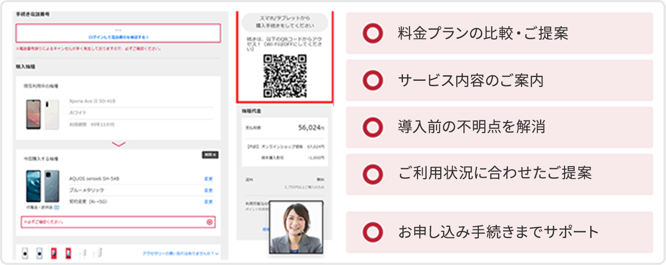 導入前から導入後までしっかりサポート