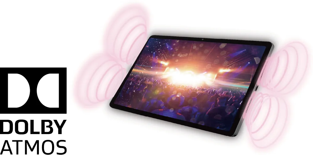 ダイナミックで臨場感のある⾳を体感